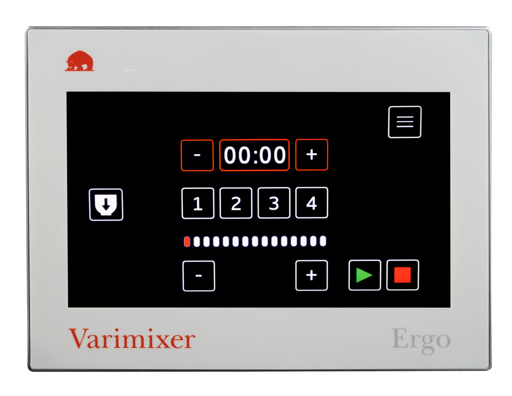 The Varimixer ERGO control touch panel - VL-5 - Varimixer - Varimixer The Varimixer ERGO control touch panel - VL-5