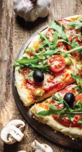 varimixer - pizza special - pizza done