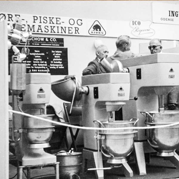 New times at Wodschow Varimixer - Trade fair in the 1950s - New series