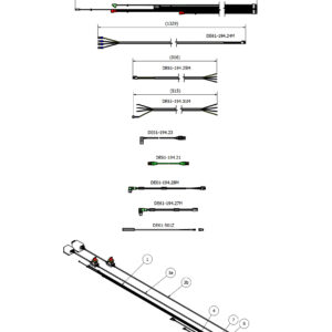 Varimixer AR200 VL5 - Spare Parts - cables