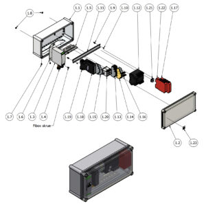 Varimixer AR200 VL5 - Spare Parts - electric box
