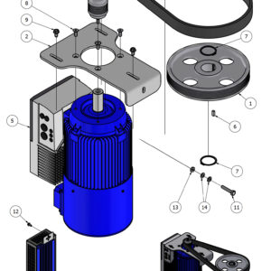 Varimixer AR200 VL5 - Spare Parts - transmission