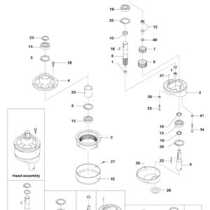 Varimixer AR30 VL1 - Spare Parts - planetary head
