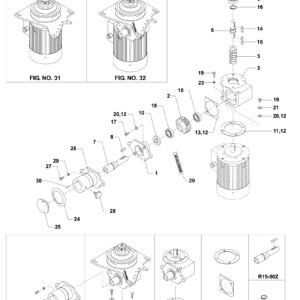 Varimixer AR60 VL1 - Spare Parts - attachment drive