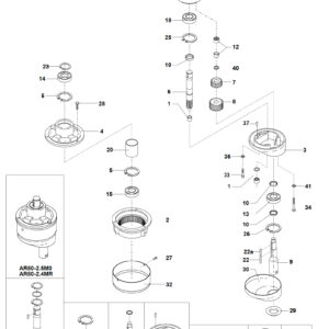 Varimixer AR80 VL1 - Spare Parts - planetary head
