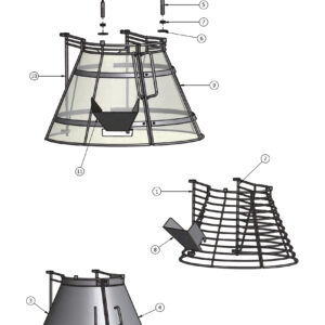 Varimixer ERGO100 VL4 - Spare Parts - safety guard