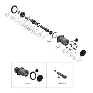 Varimixer KODIAK20 - Spare Parts - attachment drive