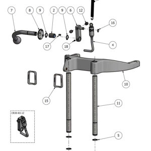 Varimixer KODIAK20 - Spare Parts - lifting system