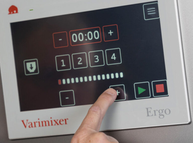 Varimixer - ergo series intuitive control panel - Commercial Planetary Mixer