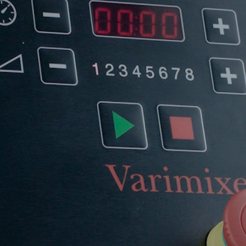 Varimixer - kodiak series control panel