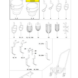 Scraper holder