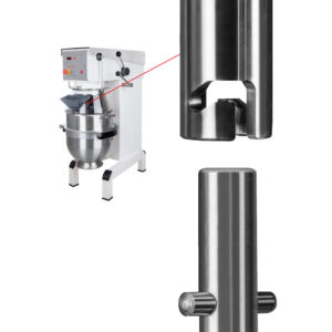 AR Series double groove bayonet for AR40 mixers