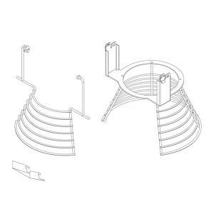 Rem. safety guard 40L, grid