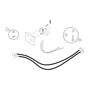 Accs. kit 20L removable safety guard