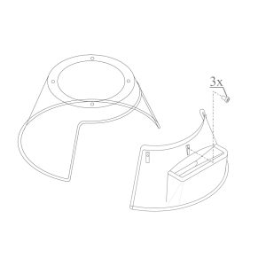 Safety guard 40L, plastic